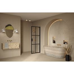 Kääntyvä suihkuovi Hietakari Bläk 738 Paris 1950x895 mm