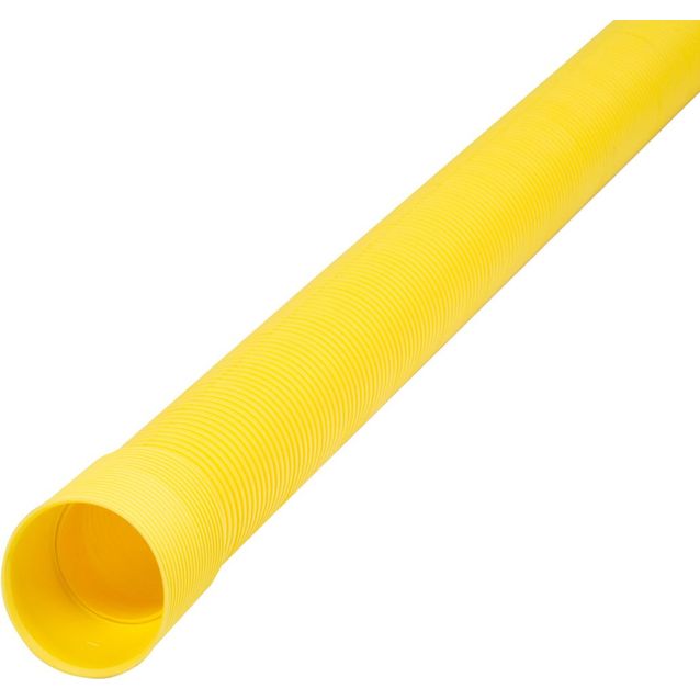 Kaapelinsuojaputki Meltex, TEL A Ø140/120 mm x 6 m, keltainen, tupla