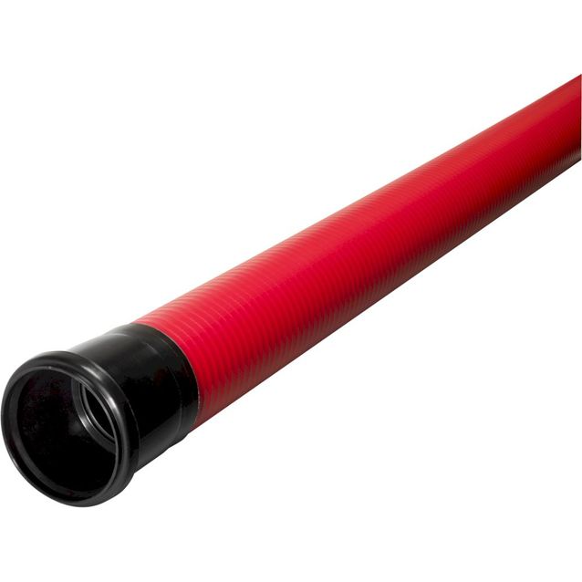 Kaapelinsuojaputki Meltex, TEL B Ø110/95 mm x 6 m, punainen, tripla