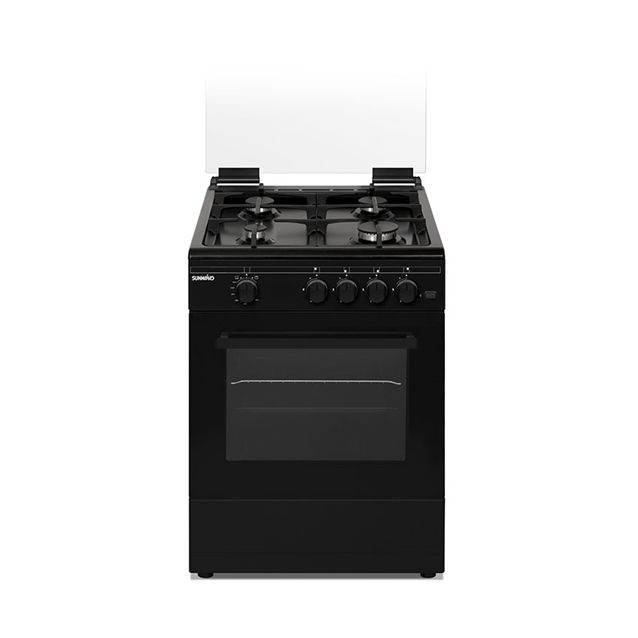 Kaasuliesi Sunwind Chef 60 Pro 60 cm musta