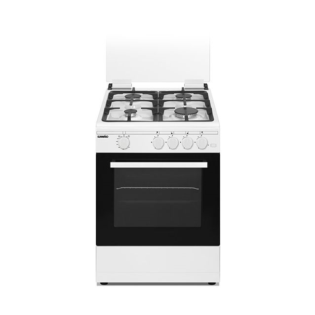 Kaasuliesi Sunwind Chef 60 Pro 50 cm valkoinen