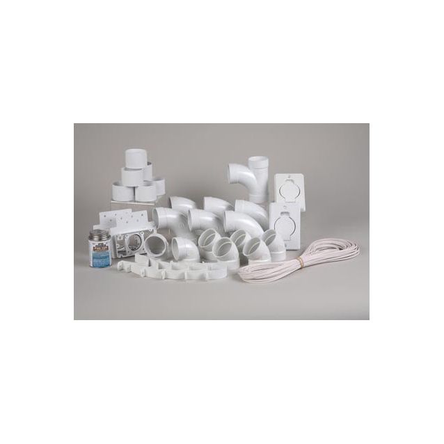 Kahden imurasian asennusarja Beam Inno IK-250 valkoinen