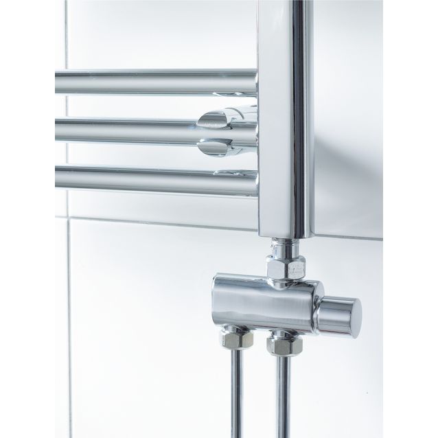 Kaksisuuntaventtiili Svedbergs 54080 pyyhekuivaimelle kromi