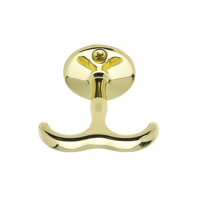 Kaksoiskoukku Beslag Design Siljan, messinki