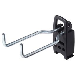 Kaksoiskoukku reikätauluun Wolfcraft 35x60 mm 3 kpl/pkt