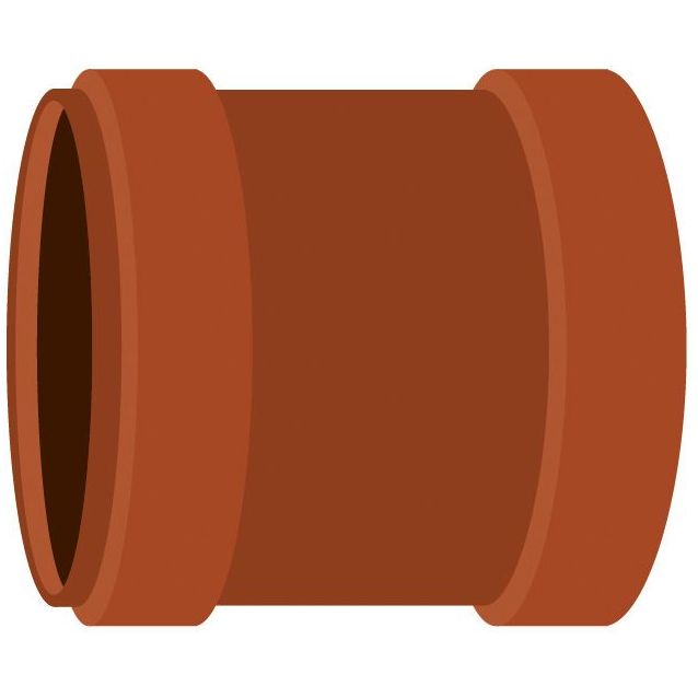 Kaksoismuhvi Meltex, NAL, Ø200 mm