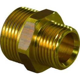 Supistuskaksoisnippa R3/4 x R1/2 ulkokierre Uponor-lattialämmitys