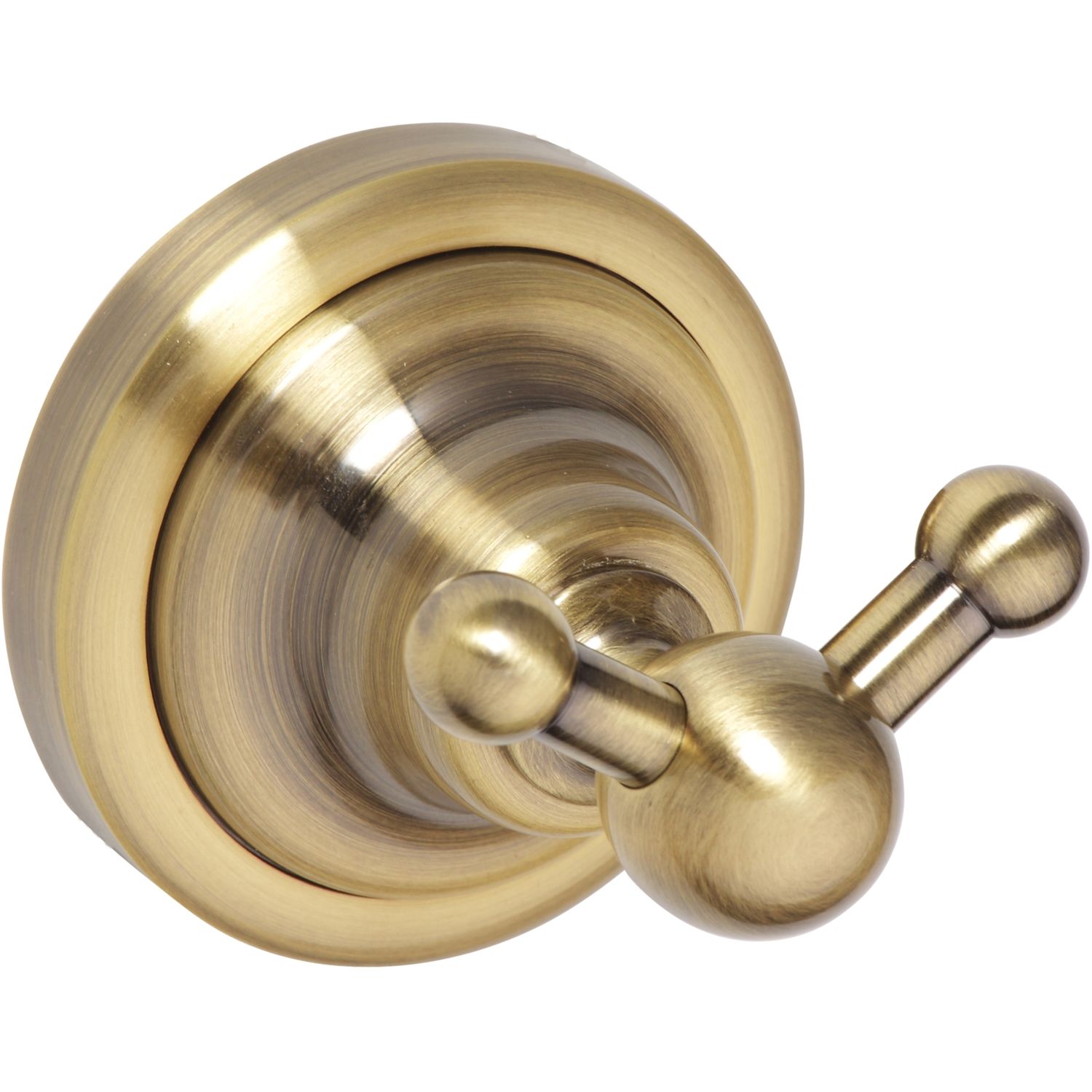 Kaksoispyyhekoukku Bemeta Retro 3 pronssi