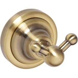 Kaksoispyyhekoukku Bemeta Retro 3 pronssi