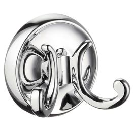 Kaksoispyyhekoukku Villa K256 kromi