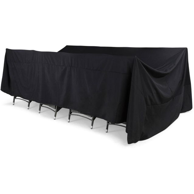 Kalusteiden suojapeite 350x255x65cm, musta