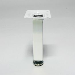 Kalustejalka Grip Neliö 100mm valkoinen