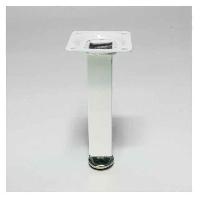 Kalustejalka Grip Finland Neliö 100mm valkoinen