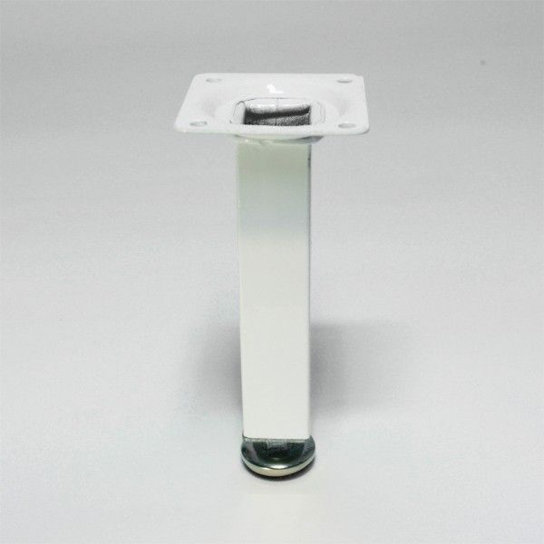 Kalustejalka Grip Neliö 870mm valkoinen