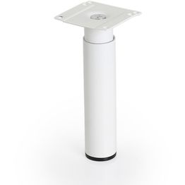 Kalustejalka Grip Rev 135-235 mm valkoinen