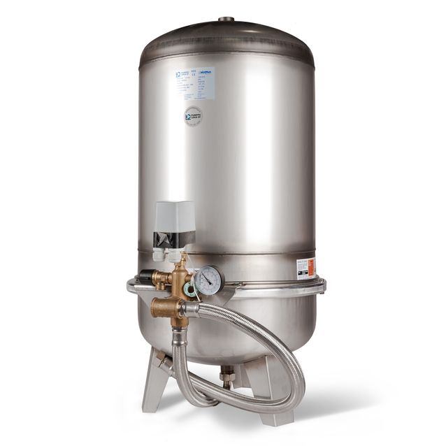 Kalvopainesäiliö Vesiöosa Pumppulohja Lohja 120 l/6 bar