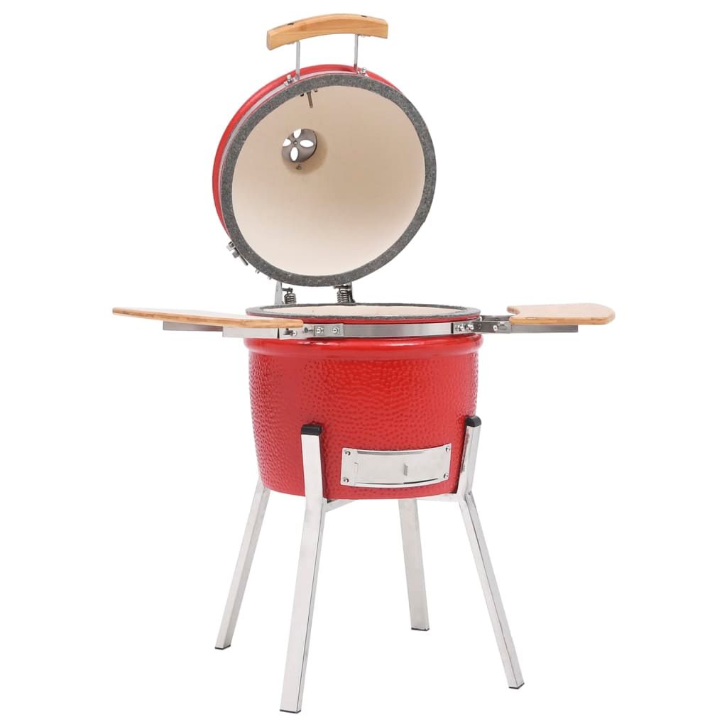 Kamado grilli/savustin keramiikka 81 cm punainen