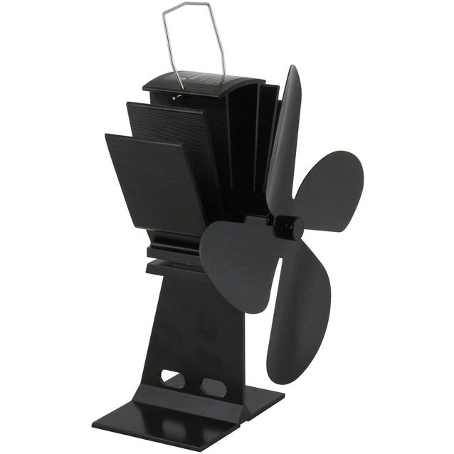 Kamiinapuhallin Pisla 804 19x25x12 cm musta