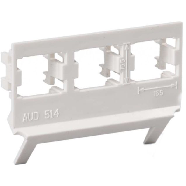 Kanavakaluste liitinadapteri AUD51.4 3x RJ 45 LexCom