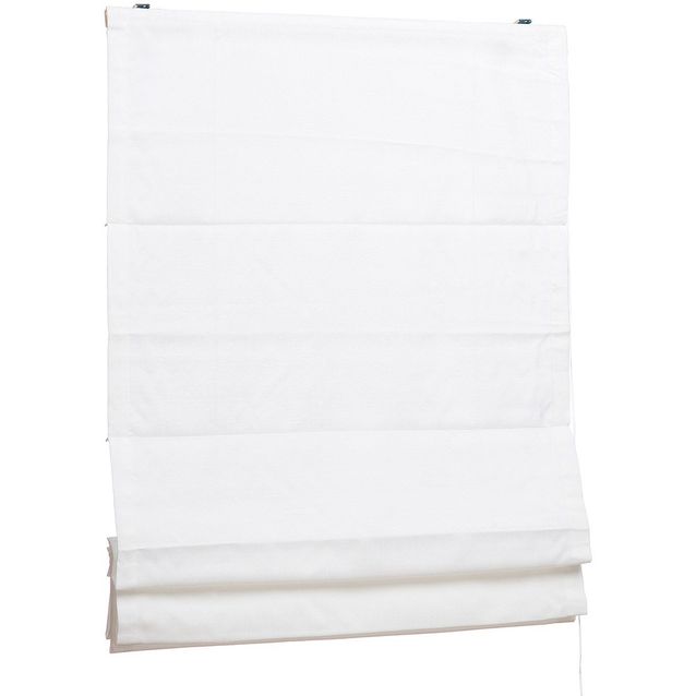 Kangaslaskosverho Ihanin Klaudia valkoinen pituus 160 cm eri leveyksiä