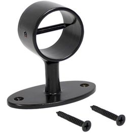 Kannatin Piippo Ø 36mm pulverimaalattu musta