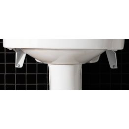 Kannatinpari Hafa Moon -pesualtaille 260 mm valkoinen