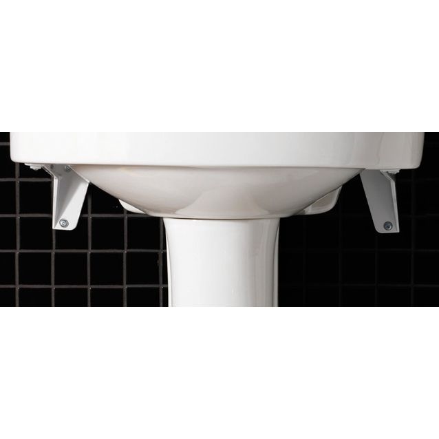 Kannatinpari Hafa Moon -pesualtaille 260 mm valkoinen