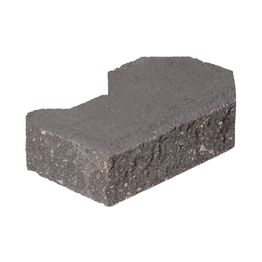 Kansikivi kulmaan HB-Betoni oikea 364x215x100 mm musta