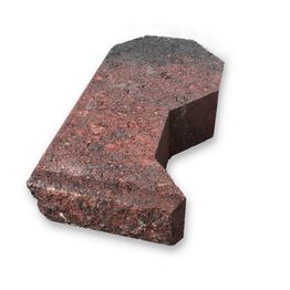 Kansikivi kulmaan HB-Betoni vasen 364x215x100 mm karelia