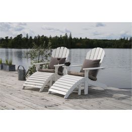 Kansituoli Lancaster 2 kpl valkoinen