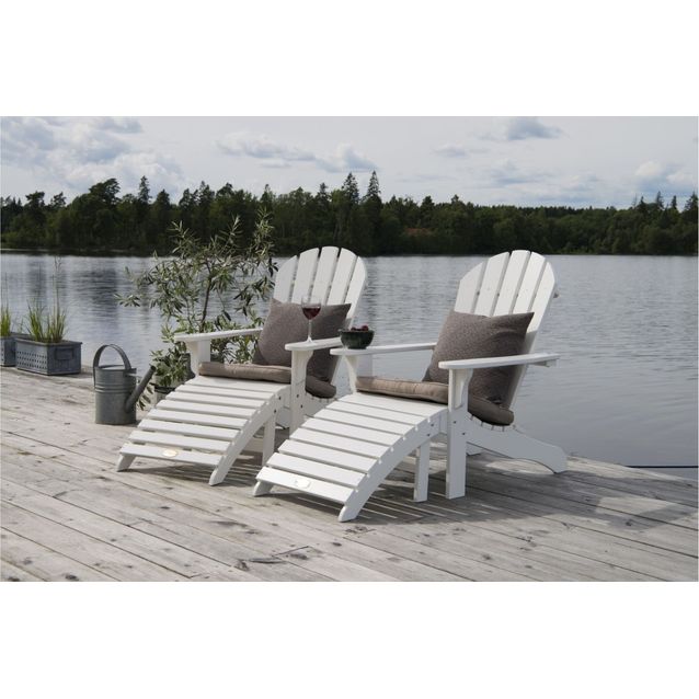 Kansituoli Lancaster, 2 kpl, valkoinen