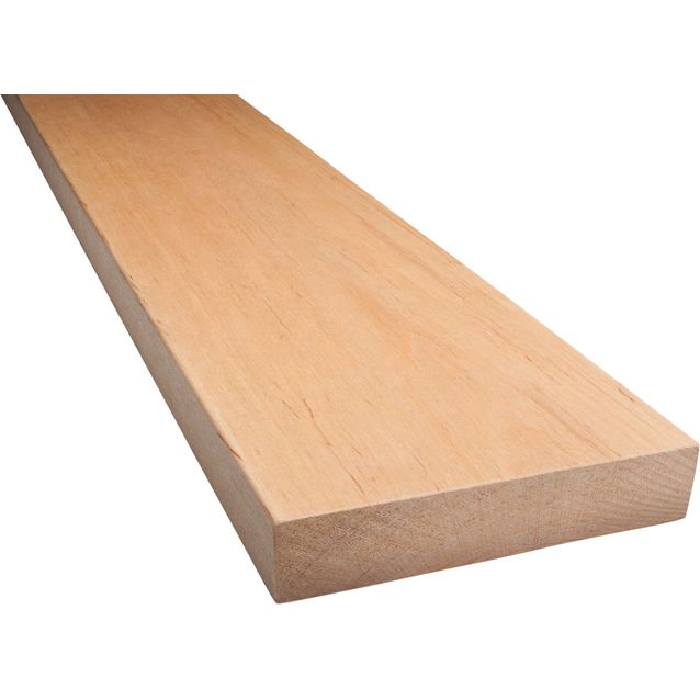 Laudelauta Karava 28x140x2400 mm tervaleppä