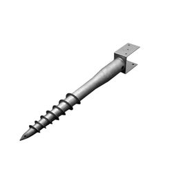 Käsinasennettava ruuvipaalu AB Polar U-kenkä 865x68mm kuumasinkitty
