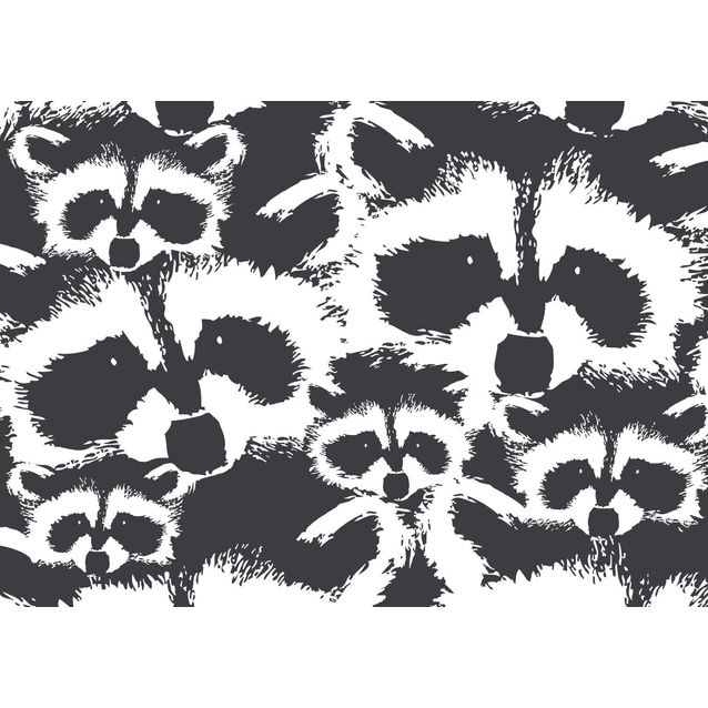 Käsipyyhe Finlayson Pesue 50x70 cm musta/valkoinen