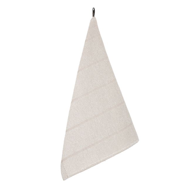 Käsipyyhe Jokipiin Pellava laituri 75x50 valkoinen/beige