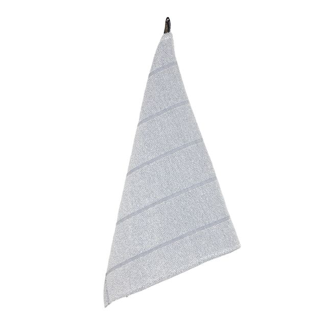 Käsipyyhe Jokipiin Pellava laituri 75x50 valkoinen/tummansininen