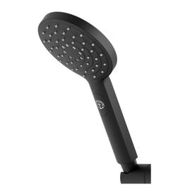 Käsisuihku Gustavsberg Round, 3 suihkutoimintoa, mattamusta