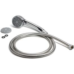 Suihkupääsetti Duschy Deltaspray kromi