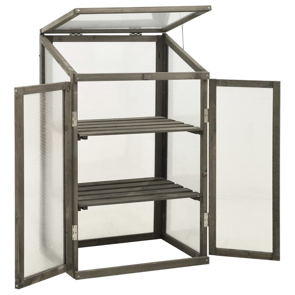 Kasvihuone 60x45x100 cm kuusi (14849)