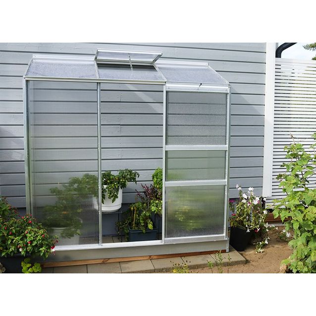 Kasvihuone Altan 1,3 m² 4 mm kennolevyllä