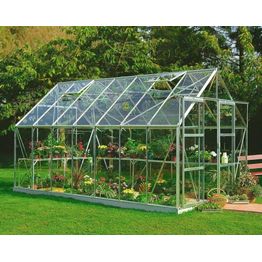Kasvihuone Halls Magnum 11,5 m² turvalasilla alumiinirunko