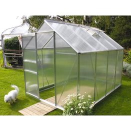 Kasvihuone Halls Popular 5,0 m² kennolevy/alumiini