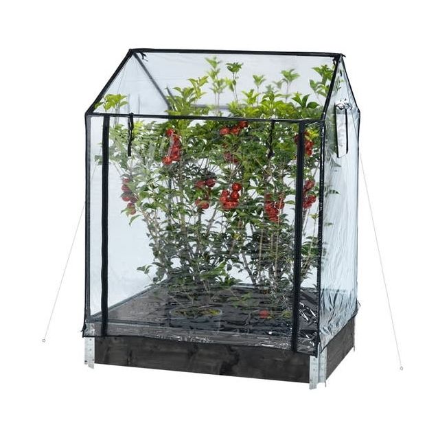 Kasvihuone kasvilavalle Hortus 115x76x110/130 cm