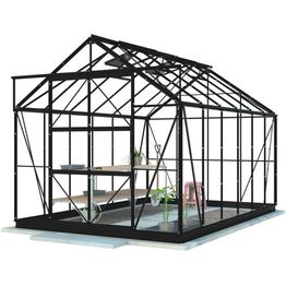 Kasvihuone Lykke 9,7 m² hybrid musta