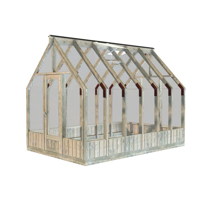 Kasvihuone Palmako Emilia 8,2 m² turvalasi puurunko