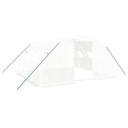 Kasvihuone teräsrungolla, eri kokoja ja värejä (29940)