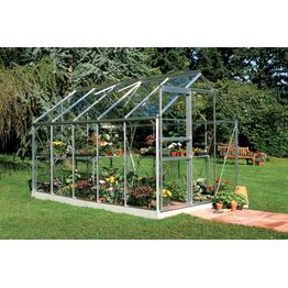 Kasvihuone Halls Popular 106 6,2 m² lasi/alumiini