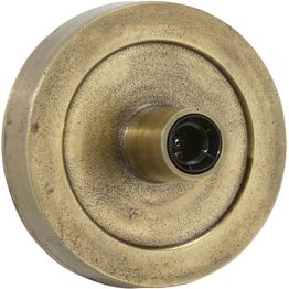 Katto-/seinävalaisin PR Home Point Ø 200 x 95 mm raakamessinki