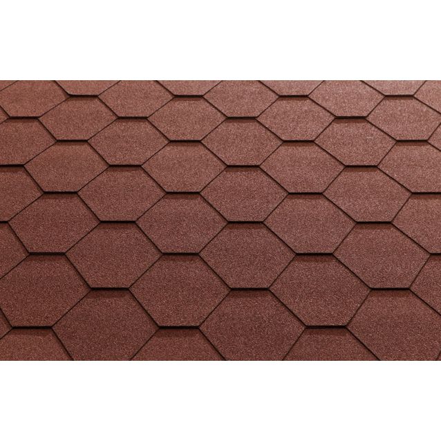 Kattohuopa Katepal Classic KL, punainen, 3m2/pkt