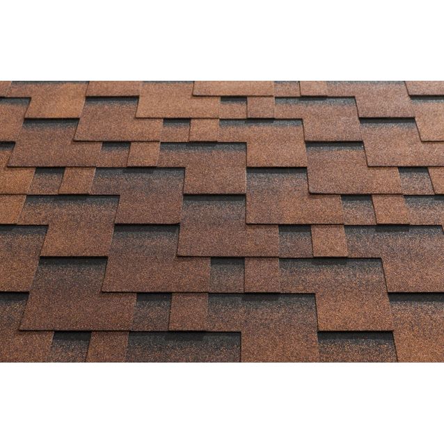 Kattohuopa Katepal Rocky, terrakotta, 3m2/pkt